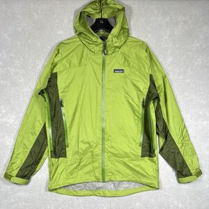 Patagonia Jacket Men’s Small Green Torrentshell  Waterproof Lightweight Zip Up